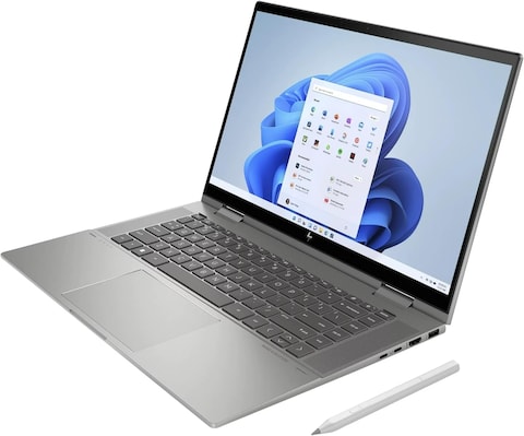 HP ENVY x360 15-ew1073cl 2-in-1 Touch Laptop 15.6&quot; FHD IPS 32GB RAM 1TB SSD Intel Iris Xe Graphics Windows 11 Home English Keyboard with HP Rechargeable Tilt Pen- International Version