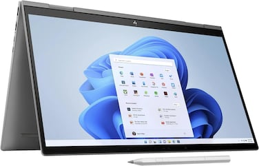 HP ENVY x360 15-ew1073cl 2-in-1 Touch Laptop 15.6" FHD IPS 32GB RAM 1TB SSD Intel Iris Xe Graphics Windows 11 Home English Keyboard with HP Rechargeable Tilt Pen- International Version