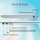 HP Essential 17 Laptop for Productivity &amp; Daily Work, 17.3" FHD Display, 16GB RAM 1TB SSD Intel Core i7-1355U Performance, Webcam, USB-C, HDMI, Wi-Fi 6, Windows 11 Home, Silver,free MS Office
