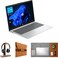 HP 14EP-0201NIA Laptop &ndash; 14&rdquo; FHD Display, 13th Gen Intel Core i7, 32GB RAM, 1TB SSD, Backlit Keyboard, Windows 11 Pro, Silver + FREE First Wave Signature Mat, Headset Stand &amp; SlimGuard Bundle