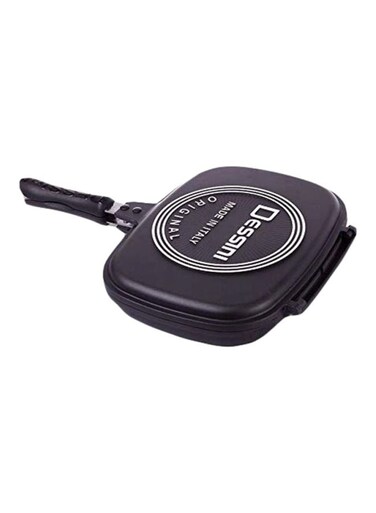 Double Sided Grill Pan Black