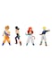 Rezzoss Dragon Ball Heros Action Figure Toy Set For Kids - 4 Pcs Super Saiyan Anime Toys, Cartoon Character Action Figures, Collectible PVC Toy Set For Boys, Birthday Gift, Playtime &amp; Display Toy