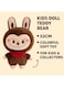 Rezzoss Large 53cm Labubu Doll Teddy Bear Plush Toy For Kids - Soft Stuffed Animal, Colorful Cuddly Cartoon Plush Figure, Cute Gift For Boys &amp; Girls, Decorative Display Doll, Fluffy Toy For Birthday