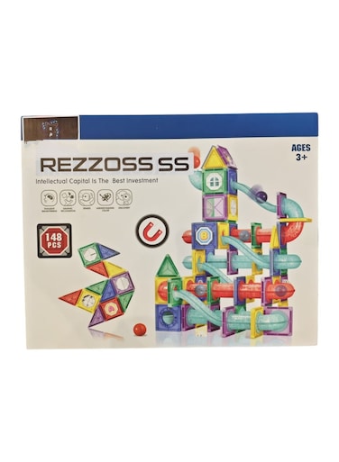 Rezzoss Magical Magnet And Children Educational Toy Magnetic Building Block (148) Pcs