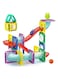 Rezzoss 148 Pcs Magnetic Building Blocks Set For Kids - 3D Colorful Magnet Tiles Construction Toy, STEM Educational Puzzle Game For Motor Skills, Best Birthday, Eid &amp; Ramadan Gift For Boys &amp; Girls