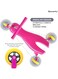 Rezzoss Foldable 3-Wheel Ride On Bike For Toddlers - Portable Balance Tricycle &amp; Scuttlebug Style Scooter, Lightweight Glider Toy For Boys &amp; Girls 1-3 Years Old, Indoor &amp; Outdoor No-Pedal Walker Pink