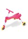 Rezzoss Foldable 3-Wheel Ride On Bike For Toddlers - Portable Balance Tricycle &amp; Scuttlebug Style Scooter, Lightweight Glider Toy For Boys &amp; Girls 1-3 Years Old, Indoor &amp; Outdoor No-Pedal Walker Pink