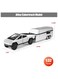 Rezzoss 1/32 Pickup Truck And Trailer Toys With Light And Pull Back, Alloy Diecast Pickup Trailer RV Model Kit, Diecast Model Car Toy Truck And Trailer For Boys Adults As Birthday Gifts