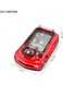 Rezzoss Simulation Steering Wheel Toy Police Car Game For Toddlers - Electronic Pretend Driving Controller With Sound &amp; Lights, Interactive Car Seat Travel Toy For Kids 3+ Years, Co-Pilot Racing, Red