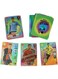 Rezzoss World Football Stars Trading Cards 4-Pack Bundle (220 Pcs) - Gold, Silver, Black &amp; Color Box Set, Lionel Messi, Ronaldo &amp; Mbappe Soccer Player Collectible Cards, Waterproof PVC Strategy Game