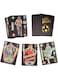 Rezzoss World Football Stars Trading Cards 4-Pack Bundle (220 Pcs) - Gold, Silver, Black &amp; Color Box Set, Lionel Messi, Ronaldo &amp; Mbappe Soccer Player Collectible Cards, Waterproof PVC Strategy Game