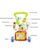 Rezzoss 2-In-1 Baby Sit-to-Stand Learning Music Walker Trolley - Multifunctional Push &amp; Pull Learning Toy With Magnetic Drawing Board &amp; Piano, Activity Center For Toddlers, Best Birthday &amp; Eid Gift