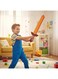 Rezzoss Orange Foam Sword Toy For Kids - Soft Safe Foam Weapons For Kids, Minecraft-Style Pixel Battle Toys For Boys, Lightweight Pretend Play Sword Axe Shovel For Children, Perfect Birthday Gift