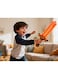 Rezzoss Orange Foam Sword Toy For Kids - Soft Safe Foam Weapons For Kids, Minecraft-Style Pixel Battle Toys For Boys, Lightweight Pretend Play Sword Axe Shovel For Children, Perfect Birthday Gift