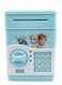 Rezzoss Electronic Piggy Bank For Kids &amp; Mini ATM Machine Deposit Box, Digital Password Money Safe Box &amp; Coin Bank, Auto-Scroll Cash Vault Toy With Music, Boys &amp; Girls Birthday Gift, Money Saving Jar
