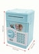 Rezzoss Electronic Piggy Bank For Kids &amp; Mini ATM Machine Deposit Box, Digital Password Money Safe Box &amp; Coin Bank, Auto-Scroll Cash Vault Toy With Music, Boys &amp; Girls Birthday Gift, Money Saving Jar