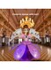Rezzoss Princess Musical Dancing Angel Doll - 3D LED Light-Up Fairy Toy With Music &amp; 360&deg; Spinning, Bump-and-Go Electric Dancing Princess For Kids, Rotating Musical Angel Doll With Lights &amp; Sound