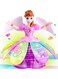 Rezzoss Princess Musical Dancing Angel Doll - 3D LED Light-Up Fairy Toy With Music &amp; 360&deg; Spinning, Bump-and-Go Electric Dancing Princess For Kids, Rotating Musical Angel Doll With Lights &amp; Sound