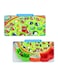 Rezzoss 45-Piece Rotating Fishing Game Board For Kids - Up To 5 Players Interactive Family STEM Toy, Multicolor Catching Game For Motor Skills, Sensory Pretend Play, Best Eid, Ramadan, Birthday Party