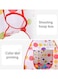 Rezzoss Magic Nylon Ball House 3-In-1 Pop-Up Kids Play Tent With Tunnel &amp; Ball Pit Pool - Foldable Indoor Outdoor Playhouse Set With 100 Colorful Balls, Baby Crawling Toys, Toddler Birthday, Eid