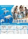 Rezzoss Smart Robot Dog For Kids &amp; Adults - AI Interactive Electronic Pet With Voice Control &amp; App Programming, Remote Control Stunt Puppy With 30+ Actions, STEM Educational Coding Toy, High-Tech