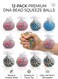 Rezzoss 12-Pack DNA Bead Stress Ball Fidget Toy For Kids &amp; Adults - Colorful Mesh Squishy Squeeze Ball Set, Premium Sensory Toy For Anxiety Relief, Calm &amp; Focus, Best Birthday Goodie Bag Fillers