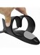 Rezzoss Large Foam Hand Throw Airplane Toy - Manual Launch Glider Plane For Kids, Lightweight EPP Outdoor Flying Aircraft Model, Break-Resistant Aerobatic Sports Toy, Birthday Party Favor Black