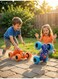 Rezzoss Pull Back Monster Truck Toys For Boys &amp; Girls - Friction Powered Telescopic Spring Car Combo Pack, Non-Electric Inertia Vehicle Playset For Toddlers, All-Terrain Big Wheel Off-Road Stunt Car