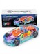 Rezzoss Transparent Gear Concept Toy Car For Kids - 360&deg; Rotating Musical Racing Vehicle With Visible Gears &amp; Flashing 3D Lights, STEM Educational Bump &amp; Go Car Toy, Best Birthday, Eid &amp; Christmas