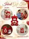 Rezzoss Red Teddy Bear 22cm Plush Toy With "Love You" Heart - Cute Stuffed Animal With Red Sequins &amp; Hanging Loop, Romantic Valentine&rsquo;s Day Gift For Girlfriend &amp; Wife, Marriage Anniversary Fluffy