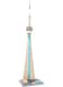 Rezzoss CN Tower World Landmark Building Set Blocks Bricks Architecture Building Kit, Office Home D&eacute;cor, STEM puzzle Toy For Adults (424 Pcs)