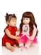 Rezzoss 46cm Realistic Reborn Baby Doll Soft Silicone Vinyl Toddler Girl Toy, Lifelike Newborn Doll With Silky Hair &amp; Pink Unicorn Outfit, Poseable Moving Limbs Play Doll For Kids, Best Birthday Gift