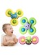 Rezzoss Suction Cup, Baby Spinning Suction Toys - Spinning Toys For Kids Sensory Toys Early Education Toys Bath Toy