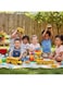 Rezzoss Kids School Bus Toy Set - 2Pcs Yellow School Bus Die-Cast Style Vehicles, Durable Push &amp; Go School Bus Toy Set For Boys &amp; Girls, Educational Pretend-Play Vehicles For Kids, Birthday Gift Car