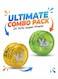 Rezzoss 2-Pack Light Up Yoyo Set (Green &amp; Yellow) - LED Flashing Responsive Yoyos For Kids &amp; Beginners, Transparent Glow In Dark Return Ball, Party Favors, Goodie Bags &amp; Birthday Gift For Boys Girls
