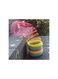 Rezzoss Giant Magic Rainbow Spring Slinky Toy - Colorful Plastic Coil For Kids, Classic Retro Rainbow Magic Spring Toy, Stress Relief Fidget Toy For Boys &amp; Girls, Stretchable Sensory Toy For Play