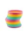 Rezzoss Giant Magic Rainbow Spring Slinky Toy - Colorful Plastic Coil For Kids, Classic Retro Rainbow Magic Spring Toy, Stress Relief Fidget Toy For Boys &amp; Girls, Stretchable Sensory Toy For Play
