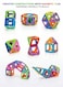 Rezzoss 46 Pcs Magnetic Building Blocks Set For Kids - 3D Colorful Magnet Tiles Construction Toy, STEM Educational Puzzle Game For Motor Skills, Best Birthday, Eid &amp; Ramadan Gift For Boys &amp; Girls