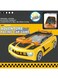 Rezzoss Steering Wheel Toy For Toddlers Car Game - Electronic Pretend Driving Controller With Sound &amp; Lights, Interactive Car Seat Travel Toy For Kids 3+ Years, Co-Pilot Racing, Yellow