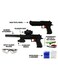 Rezzoss Electric Gel Blaster Gun Black - Automatic Splatter Ball Toy With 20M Long Range, Rechargeable Water Bead Shooter For Outdoor Team Games, High-Speed Rapid Fire Tactical Toy Water Gun