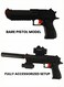 Rezzoss Electric Gel Blaster Gun Black - Automatic Splatter Ball Toy With 20M Long Range, Rechargeable Water Bead Shooter For Outdoor Team Games, High-Speed Rapid Fire Tactical Toy Water Gun