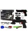Rezzoss Electric Gel Blaster Gun Black - Automatic Splatter Ball Toy With 20M Long Range, Rechargeable Water Bead Shooter For Outdoor Team Games, High-Speed Rapid Fire Tactical Toy Water Gun