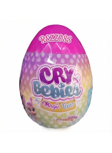 Rezzoss Cry Babies Magic Tears Surprise Egg - Storyland Series Collectible Doll, Mystery Capsule With Real Crying Baby Feature, 7+ Hidden Accessories &amp; Pet, Unboxing Blind Bag Toy Gift For Girls 3+