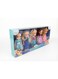 Rezzoss Princess Dolls Set For Girls 5 Pcs Pack - 21cm Mini Toddler Dolls With Real 3D Eyes &amp; Silky Hair, Posable Fashion Figures With Removable Tiaras &amp; Shimmering Gowns, Frozen Elsa Anna Style Toy