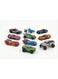 Rezzoss 10 Pcs Die-Cast Metal Cars Set 1:64 Scale - Multicolor Speed Machine 10 Racing Vehicles, Sports, Police, Shark &amp; Superhero Themed Alloy Models, Mini Pocket Car Collection, Birthday Eid