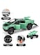 Rezzoss 1:24 Scale Tesla Cybertruck Diecast Metal Model Car Toy With Cyberquad ATV, Pull Back Vehicle With LED Lights &amp; Sound, Collectible Pickup Truck Display, Birthday, Eid, Christmas Gift For Kids