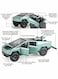 Rezzoss 1:24 Scale Tesla Cybertruck Diecast Metal Model Car Toy With Cyberquad ATV, Pull Back Vehicle With LED Lights &amp; Sound, Collectible Pickup Truck Display, Birthday, Eid, Christmas Gift For Kids