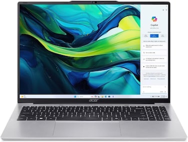 Acer Aspire Lite 16" Laptop AL16-52P-52JZ, 13th Gen Intel Core i5-1334U, 16GB DDR5 RAM, 512GB SSD, UHD Graphics, IPS ComfyView Display, Windows 11 Pro (Upgraded) - Light Silver