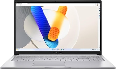 Asus Vivobook 15 X1504VA-NJ379 Laptop 13th Gen Intel Core i7-1355U 16GB DDR4 512GB SSD 15.6 Full HD Intel UHD Graphics Silver English Arabic Keyboard Windows 11 (Upgrade)