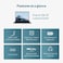 اسس لابتوب زينبوك UX3405CA-U9321TB - السلسلة الثانية/انتل كور الترا 9-285H / 14 انش FHD+ / 1TB SSD / 32GB RAM / بطاقة رسومات انتل ارك مشتركة/ويندوز 11 هوم/كيبورد انجليزي/رمادي جاسبر
